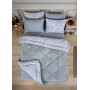ETE HOMETEX ÇİFT KİŞİLİK WELSOFT UYKU SETİ ZEBRA GRİ 8696474231993